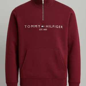 Tommy Hilfigher Hoodie Quarter Zipper